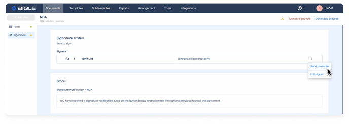 Enviar recordatorio de firma 2 ENG