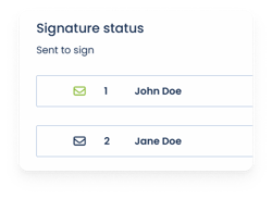 Firma electrónica 9 - Estado firma ENG