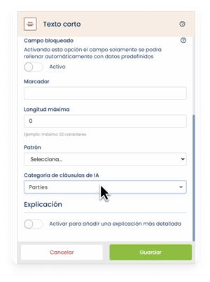 1 - IA Discriminativa - Selección de campo IA metadato ESP