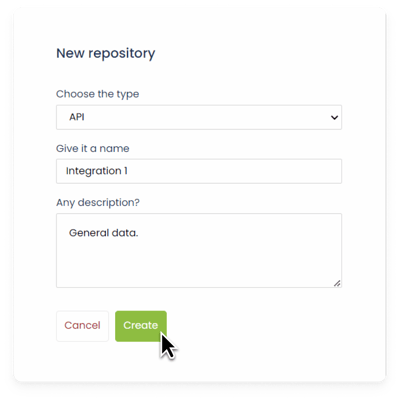 Create new repository