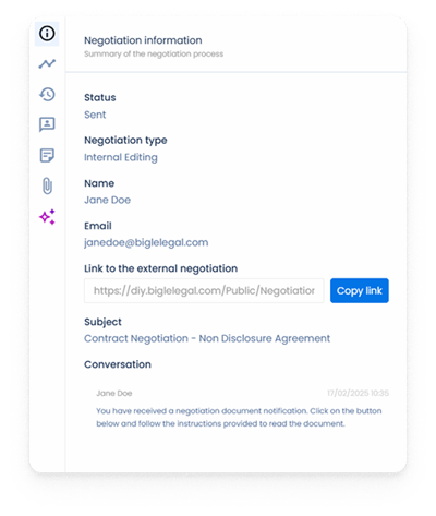 Captura negociación - información de la negociación ENG
