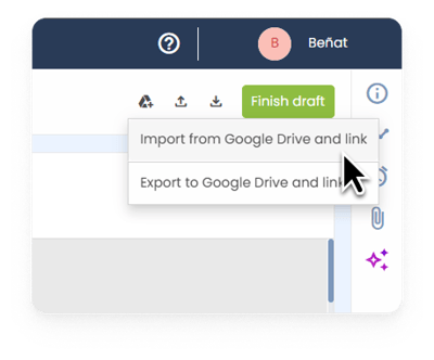 Captura Compatibilidad con Google Docs 2 - seleccionar opción ENG