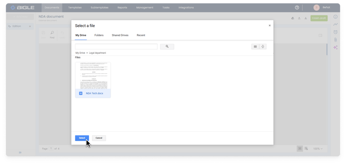 Captura Compatibilidad con Google Docs 3 - seleccionar doc ENG