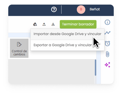 Captura Compatibilidad con Google Docs 2 - seleccionar opción ESP