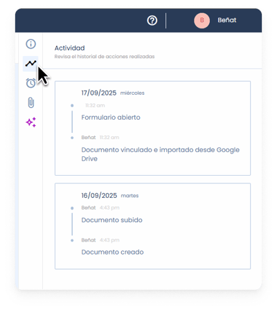 Captura Compatibilidad con Google Docs 5 - trazabilidad ESP
